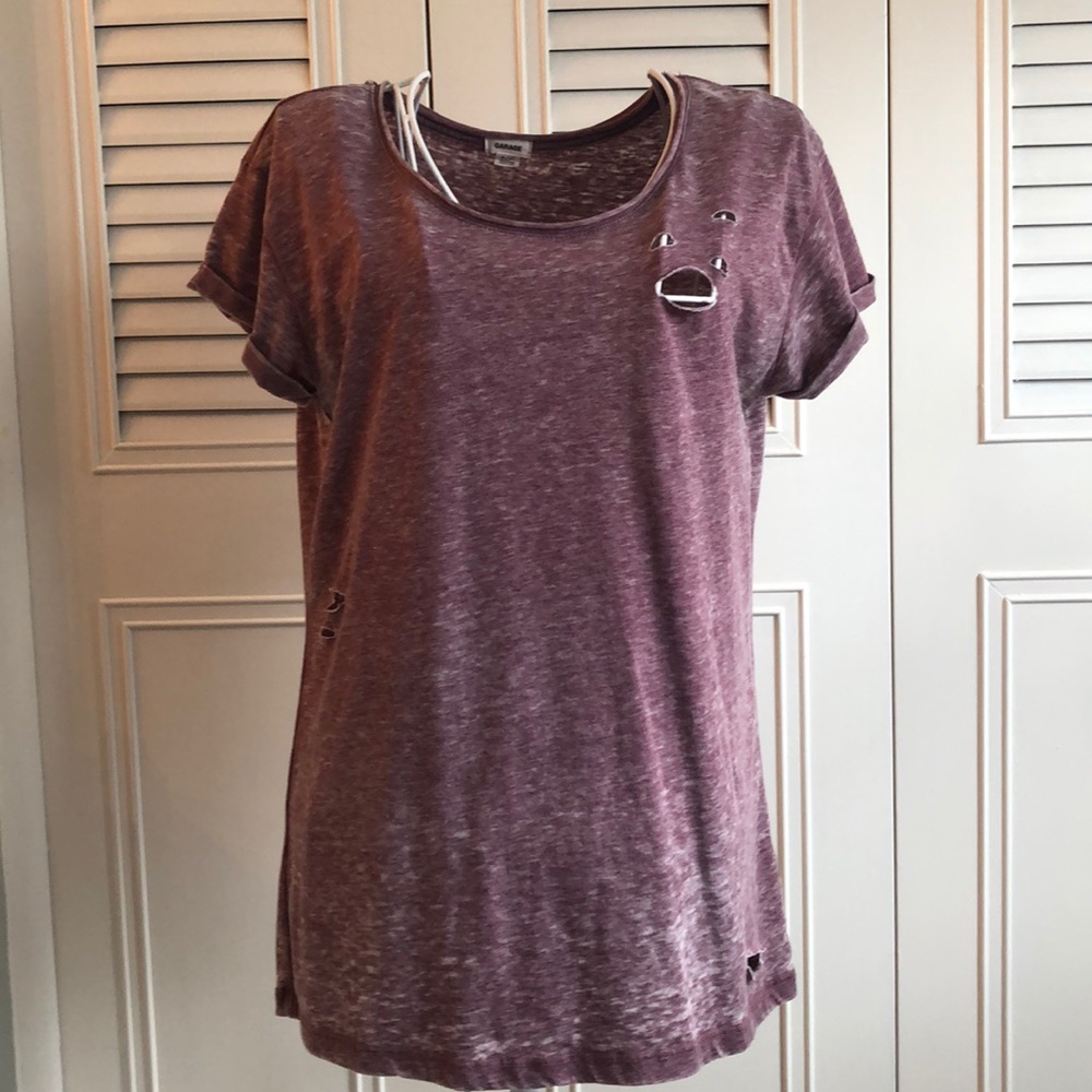 A garage T-shirt